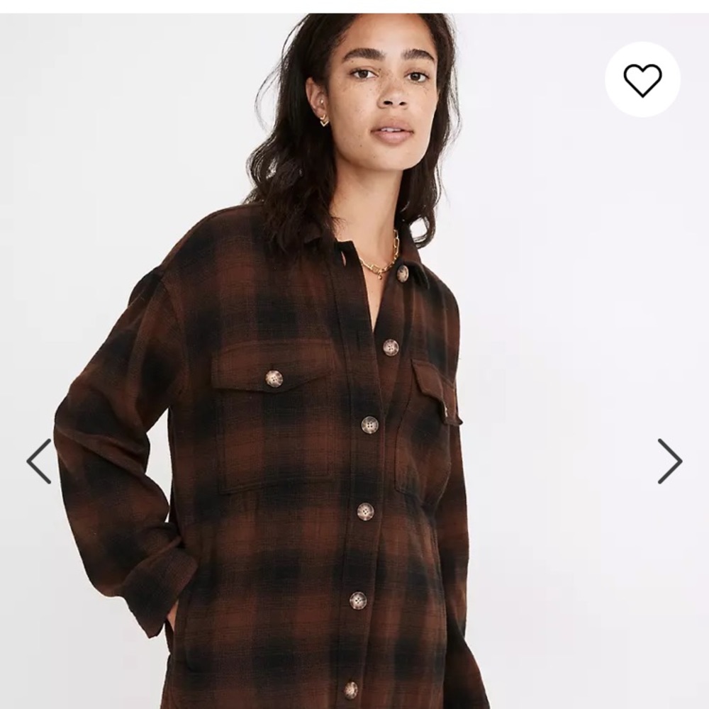 Madewell Flannel Shirt Jacket